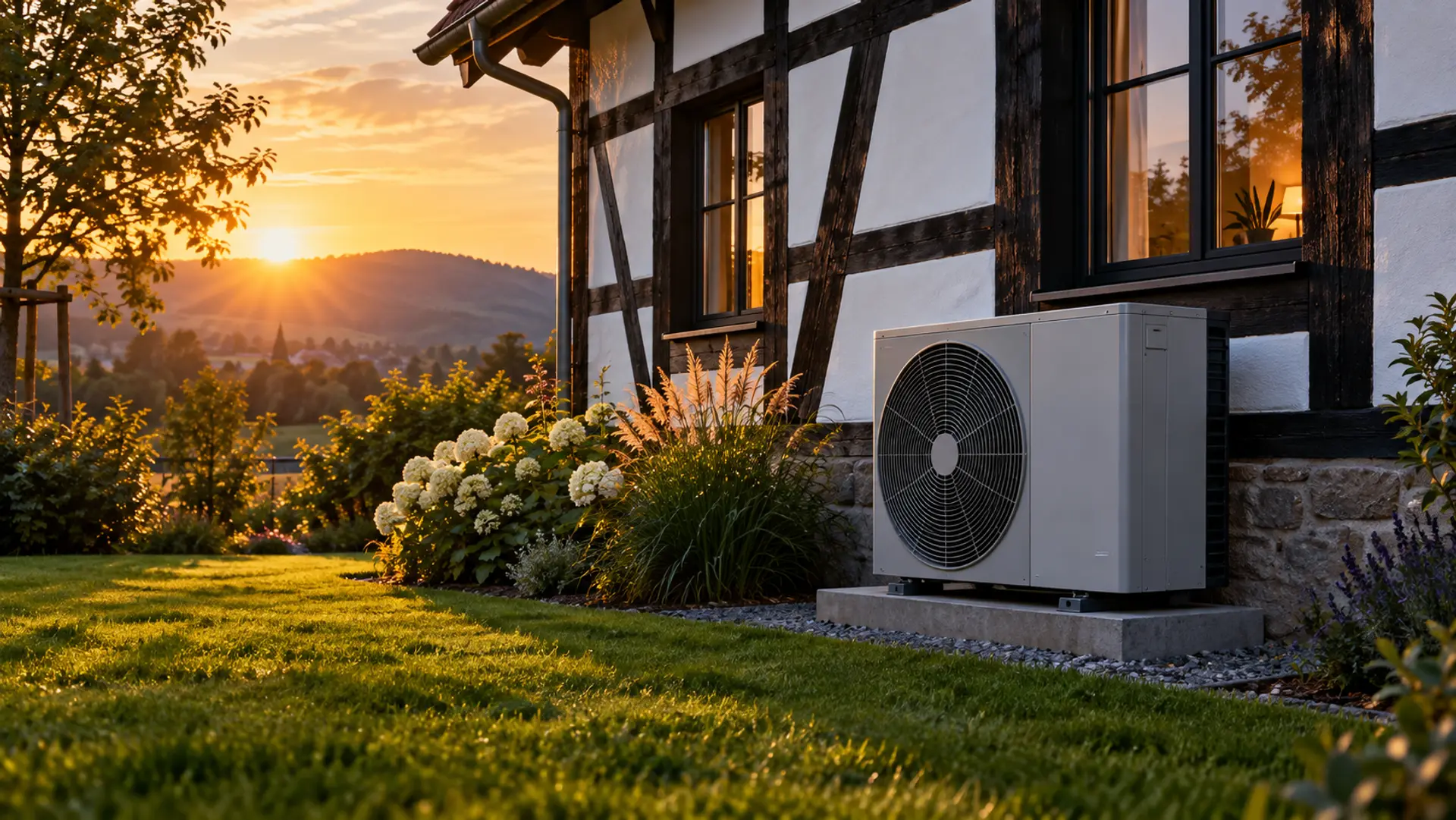KI-generiertes Symbolbild zum Thema Klimaanlage Neustadt a. Rbge. – Montage vom Meisterbetrieb